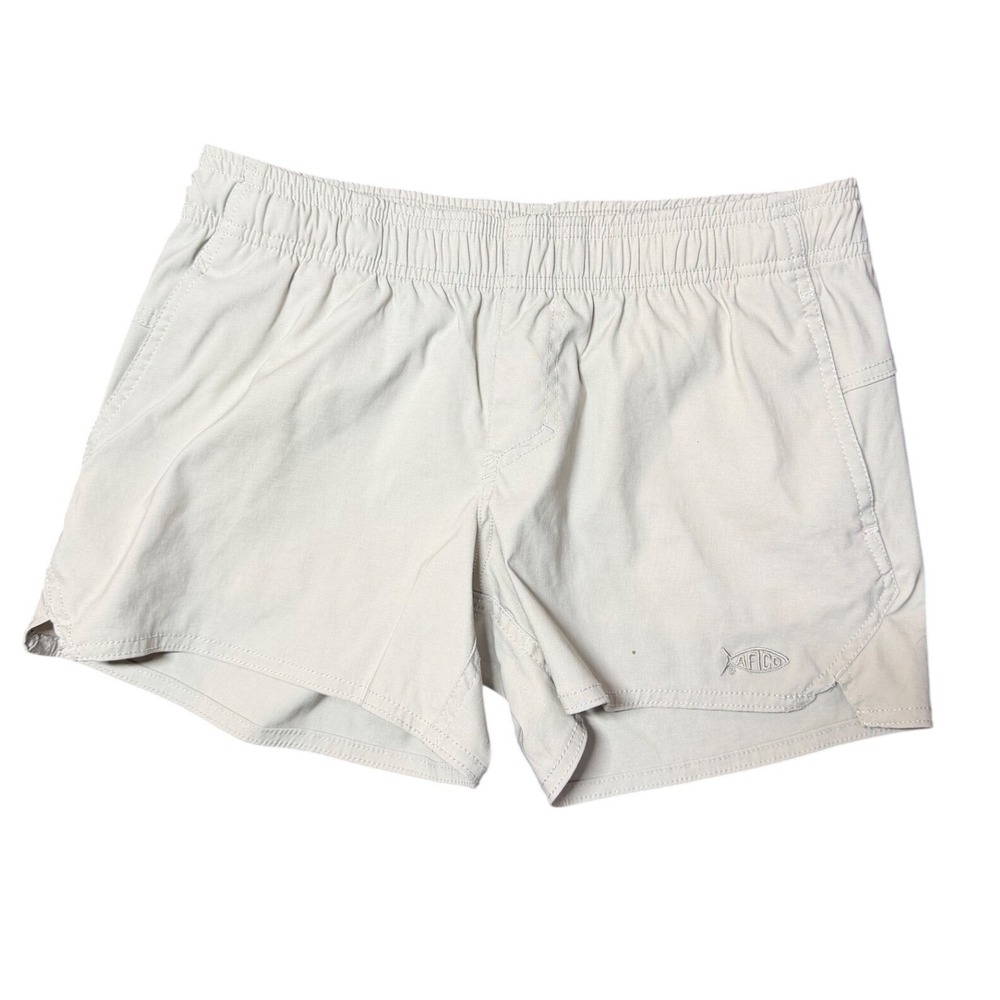 AFTCO Fishing Shorts Women XS Beige Excellent Performance Outdoor Utility